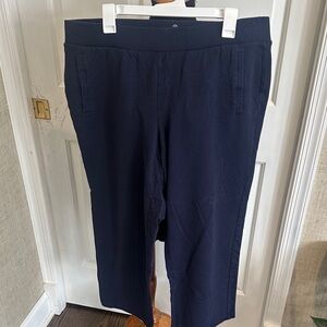 Talbots Black Relaxed Fit Pants